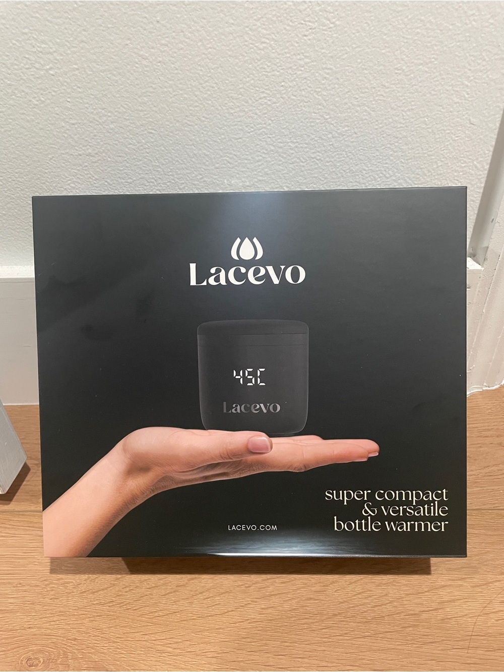 Black Super Compact Bottle Warmer for Kids